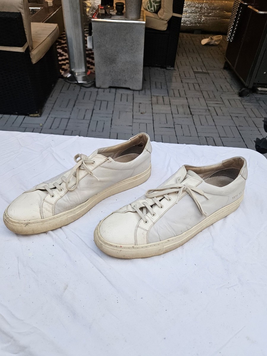 COMMON PROJECTS ACHILLES ORIGINAL LOW White Leather 45 EU