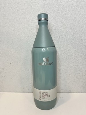 Stanley All Day 34oz Slim Bottle Color Mist Gloss Green Spill