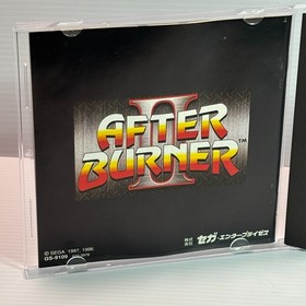  After Burner II SEGA SATURN Japan Complete reg spine card