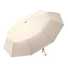 Automatic Folding Umbrella with Hook Handle Rainproof, Sunshade Po6738
