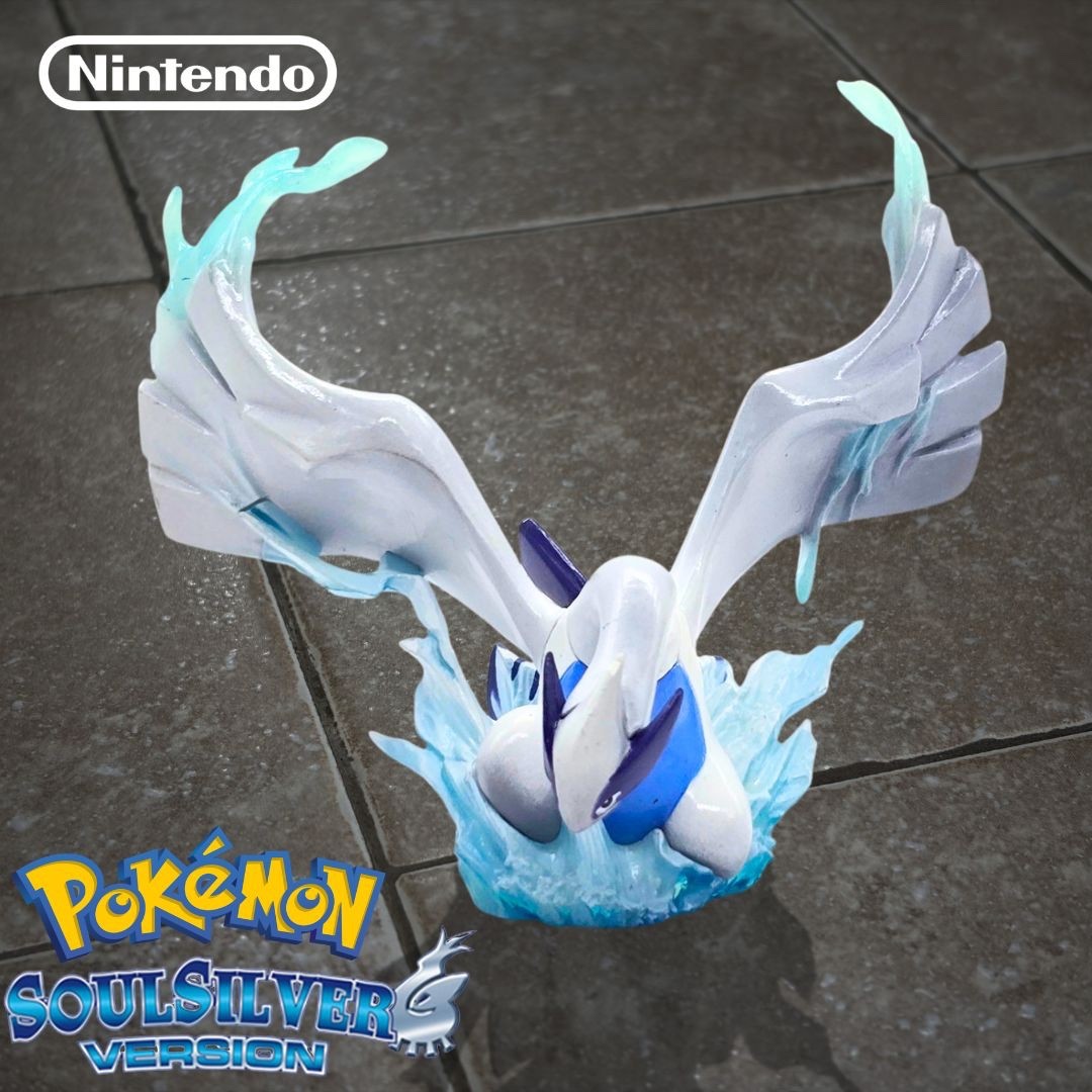 Pokemon SoulSilver Lugia Figure Nintendo DS 2010 Pre-Order Bonus