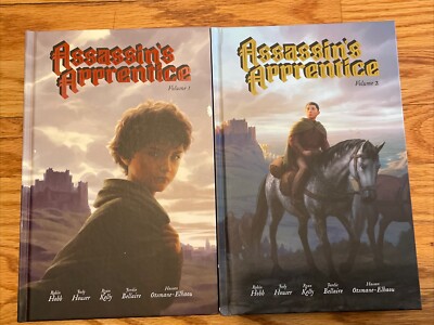 Assassin's Apprentice 1-3 Preorder Graphic Novel Robin Hobb 1st Ed signed
