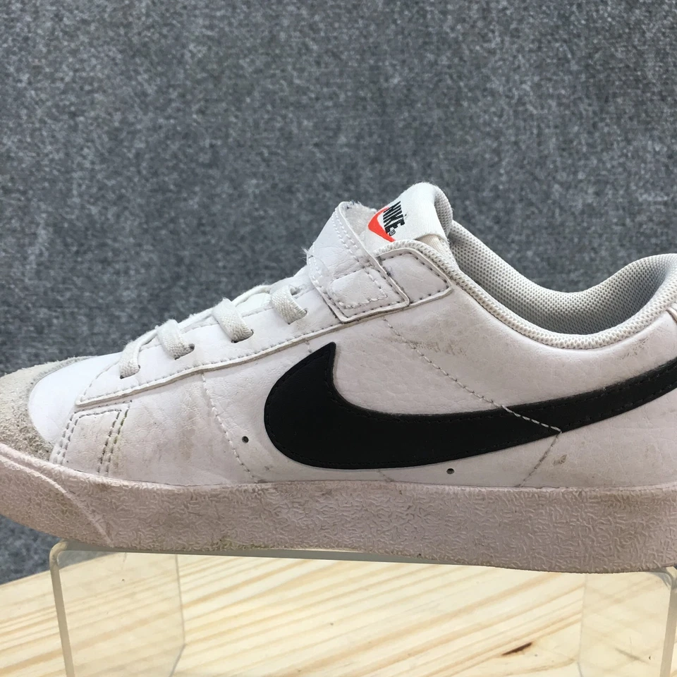 Nike Zapatos Juveniles 2.5 Blazer Bajo 77 Tenis Blanco Con Cordones Comodidad DA4075-101 Foto 3 de 4