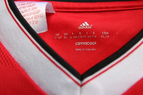 Adidas Manchester United Trikot Größe 176 rot Fußball Shirt Paul - Bild 3 von 5