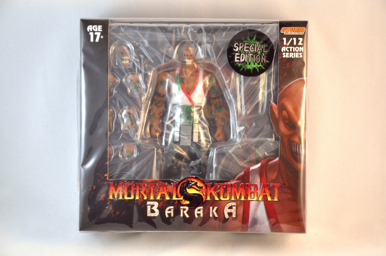 Mortal Kombat Baraka 112 Action Figure Storm Collectibles - ToyWiz