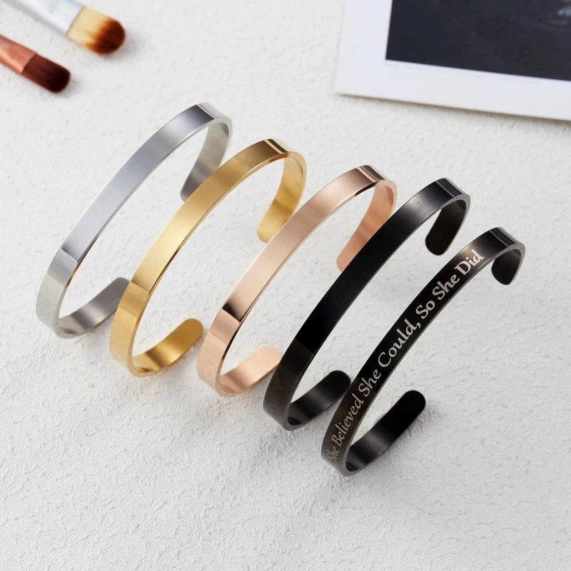 Personalized date bracelet for him sale
