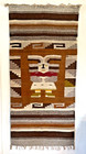 Mexican Aztec Zapotec, Hand Woven Wool Rug, Horse Blanket, 60" X 28"
