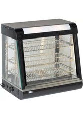 Nuova vetrina riscaldata/vetrina scalda torta-660 mm scaldapollo,
