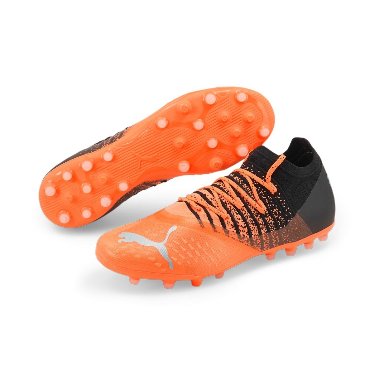 PUMA FUTURE Z 2.3 MG Fußballschuhe orange-schwarz 106759-01 | eBay