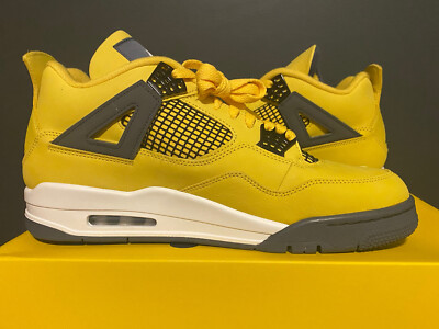 Nike Air Jordan Retro 4 “Lightning” Sz 12 | eBay