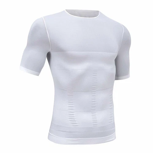 US Gynecomastia Compression Shirt Slimming Men Shapewear to Hide Man Boobs Moobs - Picture 7 of 46