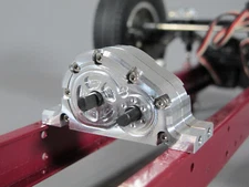 Transfer Case 2:1 Reduction Auxiliary Transmission Gear Box RC Tamiya RC4WD HPI