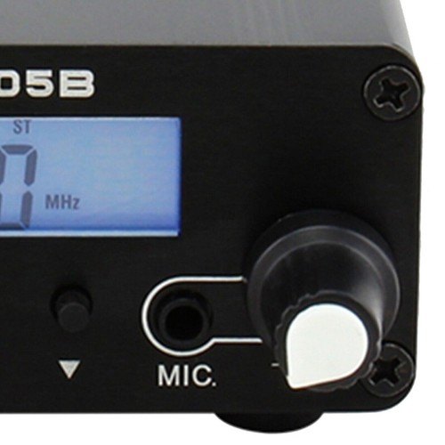 Nadajnik FM Kościół 0,5W Mini radio Stacja stereo Czarny z anteną CZE05B US - Zdjęcie 10 z 13
