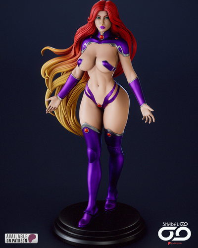 Estatua Starfire impresión 3D sin pintar/sin montar - Imagen 15 de 20
