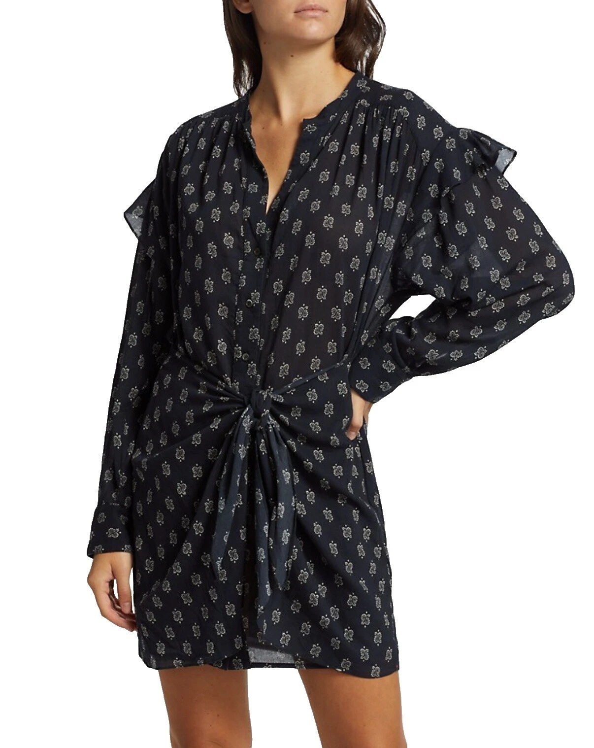 Camisa de algodón de Paisley Vestidos