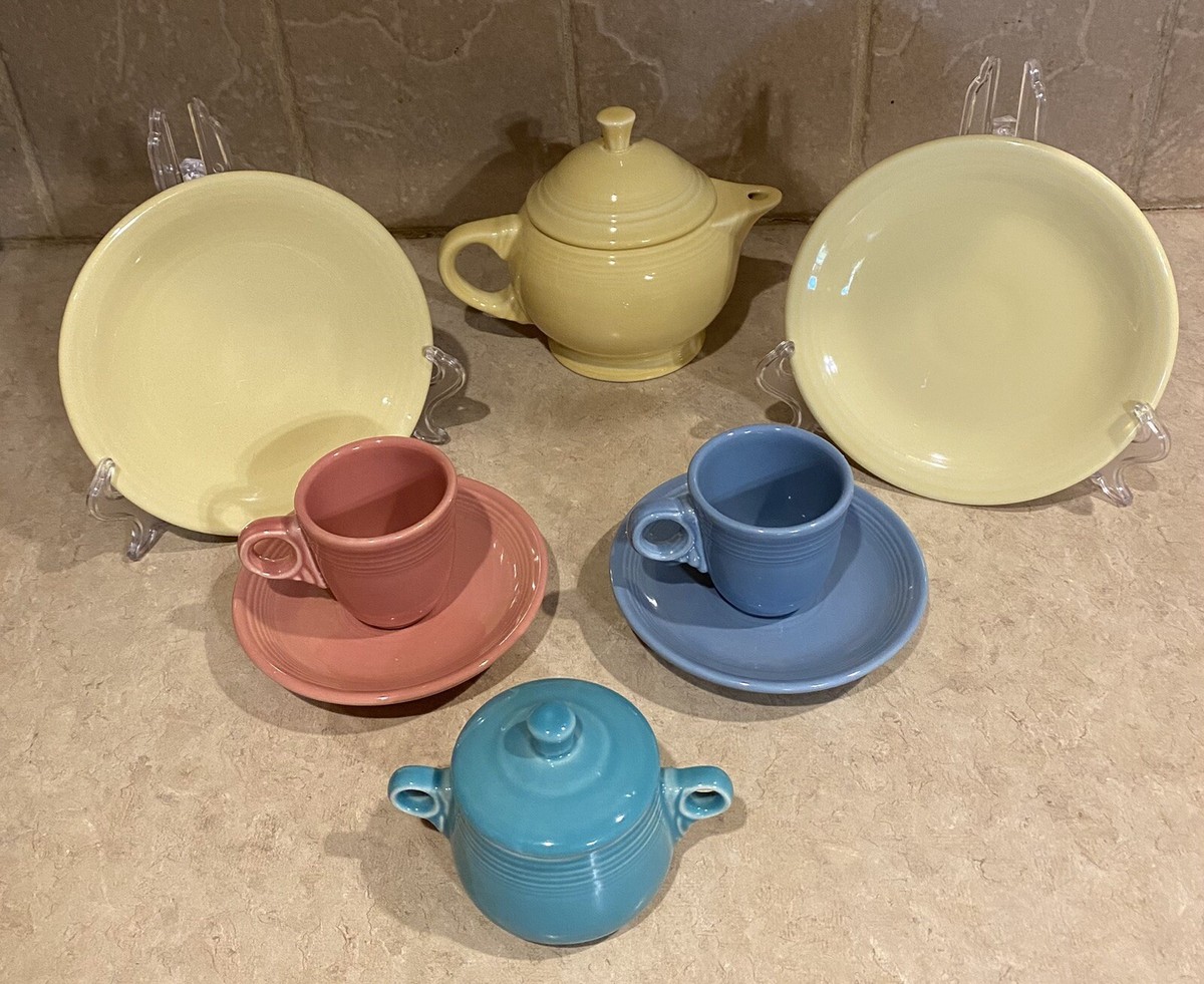 Fiesta NEW Child's First Tea Set (10 Piece)~Fiestaware~HTF
