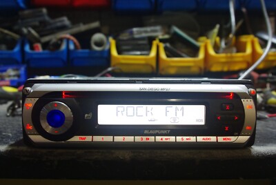 Oldtimer BLAUPUNKT SAN DIEGO MP 27 autoradio mit CD und mp3 abspieler