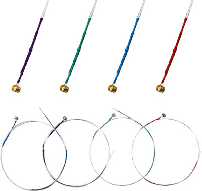 8 Pieces Violin Strings Universal Full Set (G-D-A-E) 4/4 Violin Universal Steel 