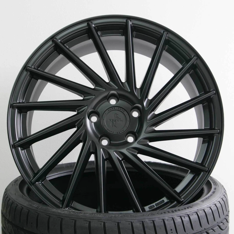 19" ABE Keskin KT17 Schwarz Winterradsatz 235/35 für VW Beetle II Cabrio 16 - Bild 2 von 4