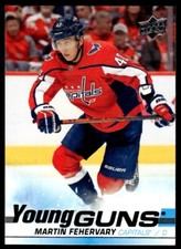 2019-20 Upper Deck Young Guns Martin Fehervary Rookie Washington Capitals #236