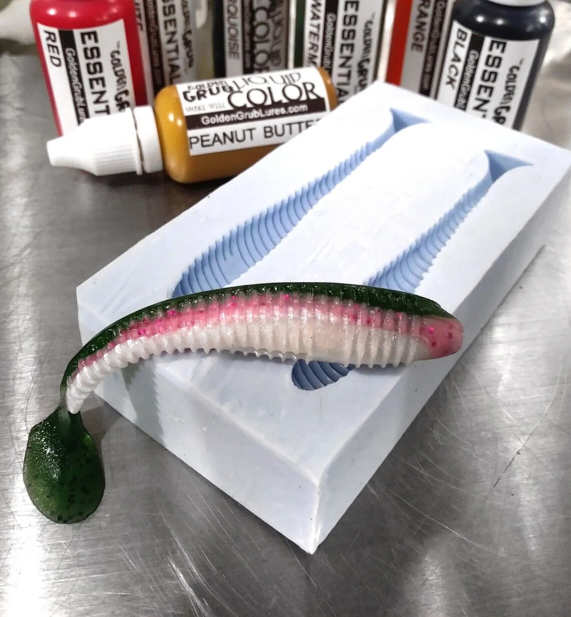 Liquid Plastic SUPER STARTER SET Swimbait Mold plastisol fishing lure