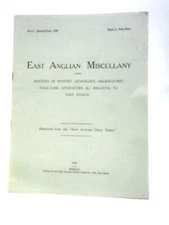 East Anglian Miscellany Part I - January - June 1958 (1958) (ID:32478)