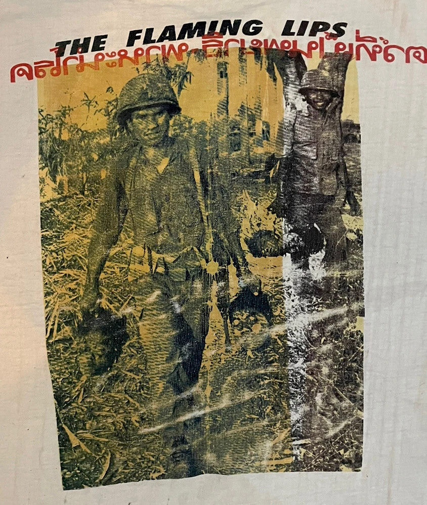 RARE The Flaming Lips 90s T-Shirt XL USA