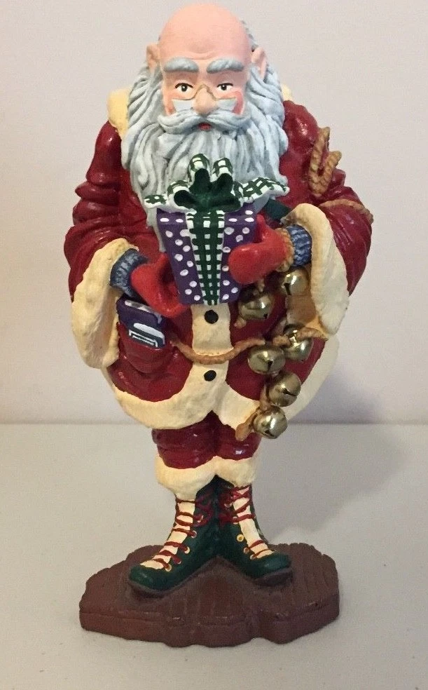 Dept 56 All Through the House JOLLY OLD ELF Santa Claus Figurine 7