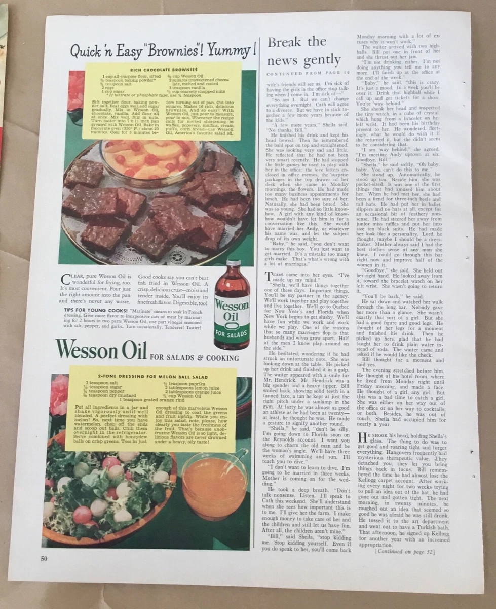 Wesson Vegetable Oil Ingredients