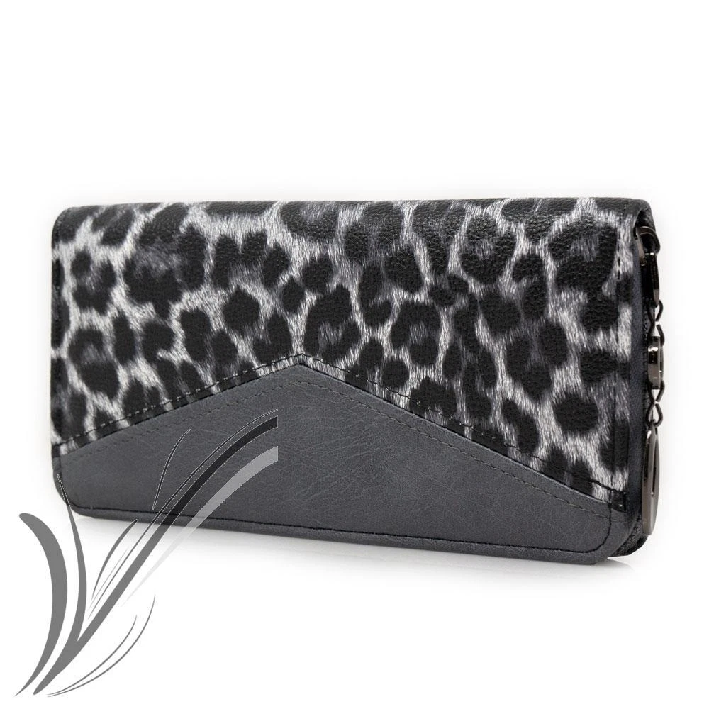 Portafoglio donna leopardato sale