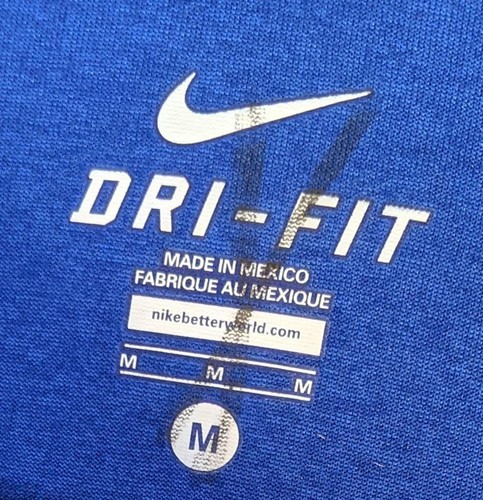 Nike Dri-Fit Herren New York Giants NFL Football blau kurzärmliges Shirt - Bild 3 von 3