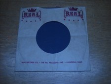 45 COMPANY RECORD SLEEVES. LOT OF ONE. REAL.