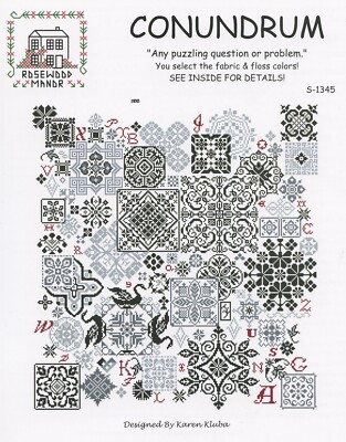 Rosewood Manor Designs / Karen Kluba ~ S-1345 Conundrum