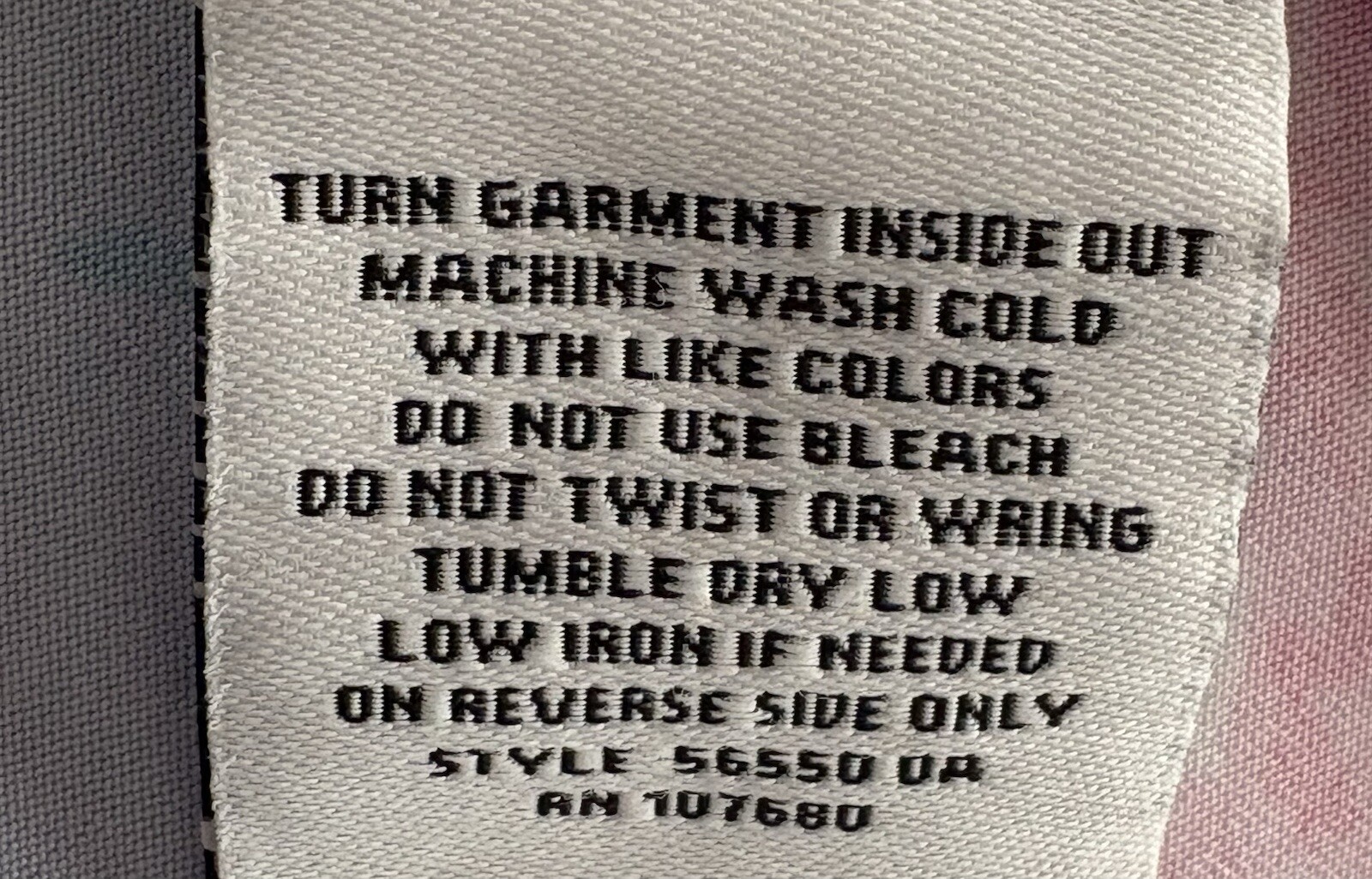 Ruby Rd pullover top women's long sleeve blue pin… - image 5