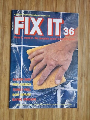 FIX IT magazine - Issue 36 / Garden shed / 1983