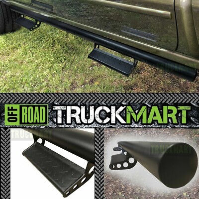 05-23 Fit Toyota Tacoma Double Cab Matted Drop Down Step Nerf Bar Running Board