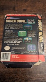 Tecmo Super Bowl (Nintendo Entertainment System, 1991) NES Box & Manual Only
