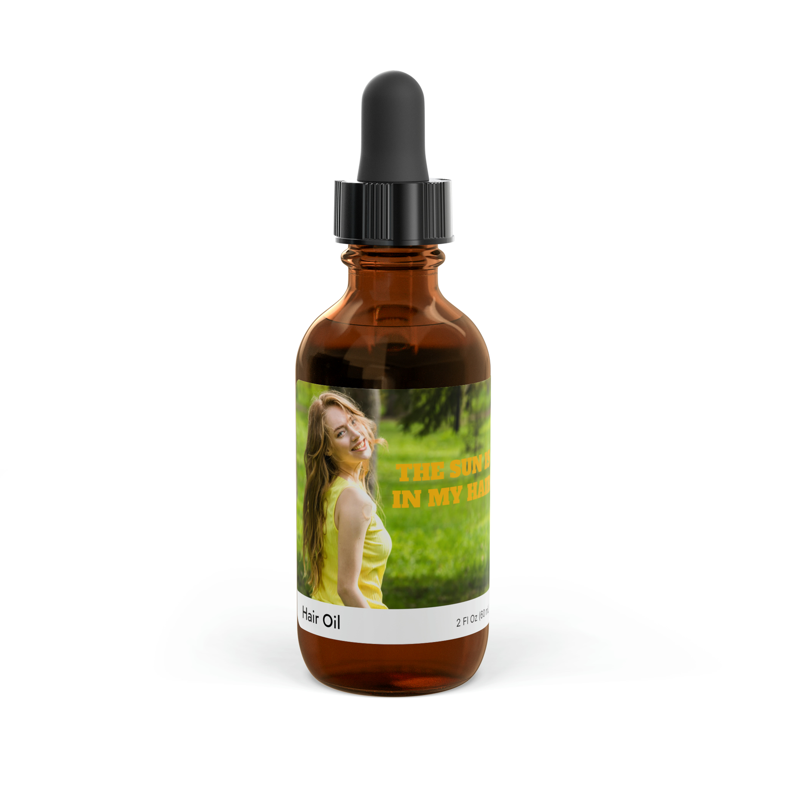 Nourishing Hair Oil 2oz The Sun Is In My Hair for Shine & Hydration-image