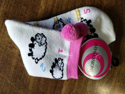 3 Pair Socks 2 Mudd 1 Sock Impressions Girls Women - Picture 2 of 9