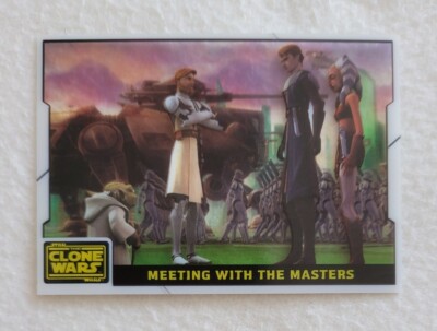 Topps 2008 Star Wars The Clone Wars Animation Cel Trading Card 10 of 10 