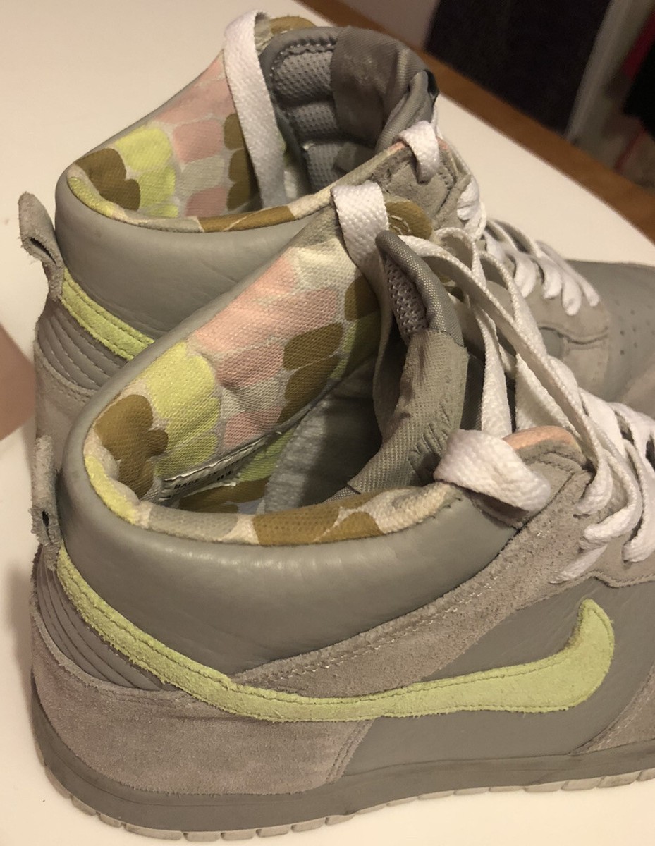 Dunk High Liquid Lime Rare 2008 Size 5 | eBay UK