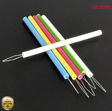 5pcs Plastic Needle Threaders - Sewing Machine & Beading DIY Tool - NEW