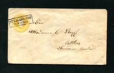 Prussia stamp "Stargade-Pom."   clear (#4448)