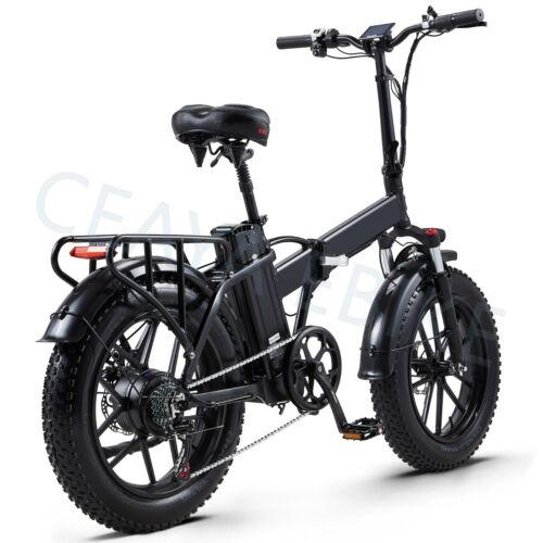 MTB 20 Zoll Elektrofahrrad 48V 18AH Pedelec 25km/h E-Mountainbike Moped E bike - Bild 6 von 24