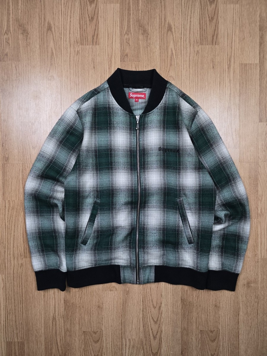 Supreme 16SS Shadow Plaid Bomber SUPREME シュプリーム 16SS SHADOW