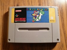 ebay® Auktion 265342831436 | Super Mario World Super Nintendo Spiel SNES nur Cartridge getestet funktioniert beschädigt Thumbnail of ebay® auction 265342831436 | Super Mario World Super Nintendo Spiel SNES nur Cartridge getestet funktioniert beschädigt