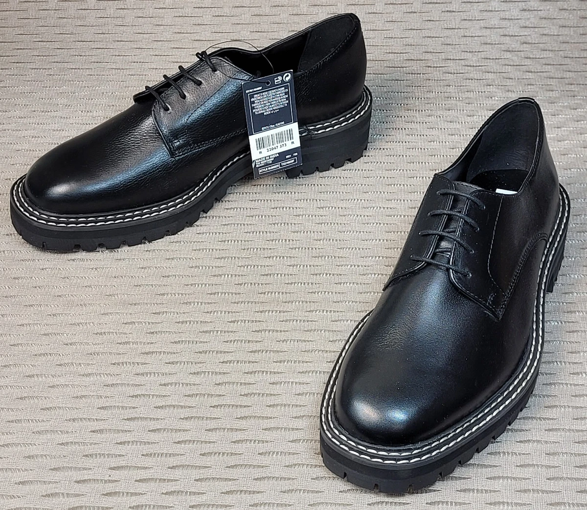M&s black shoes mens sale