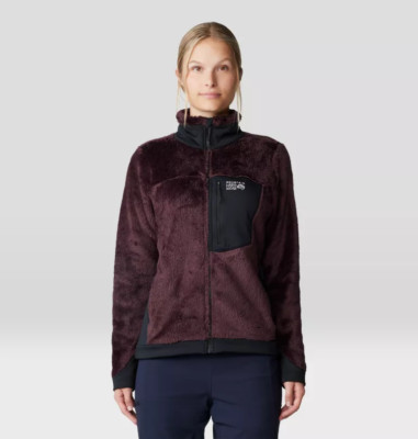 Mountain Hardwear Women's Polartec High Loft Jacket - Blackberry- Sale New Year
