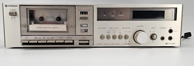 Vintage 1979 Hitachi Stereo Cassette Deck D-55s Very Clean For
