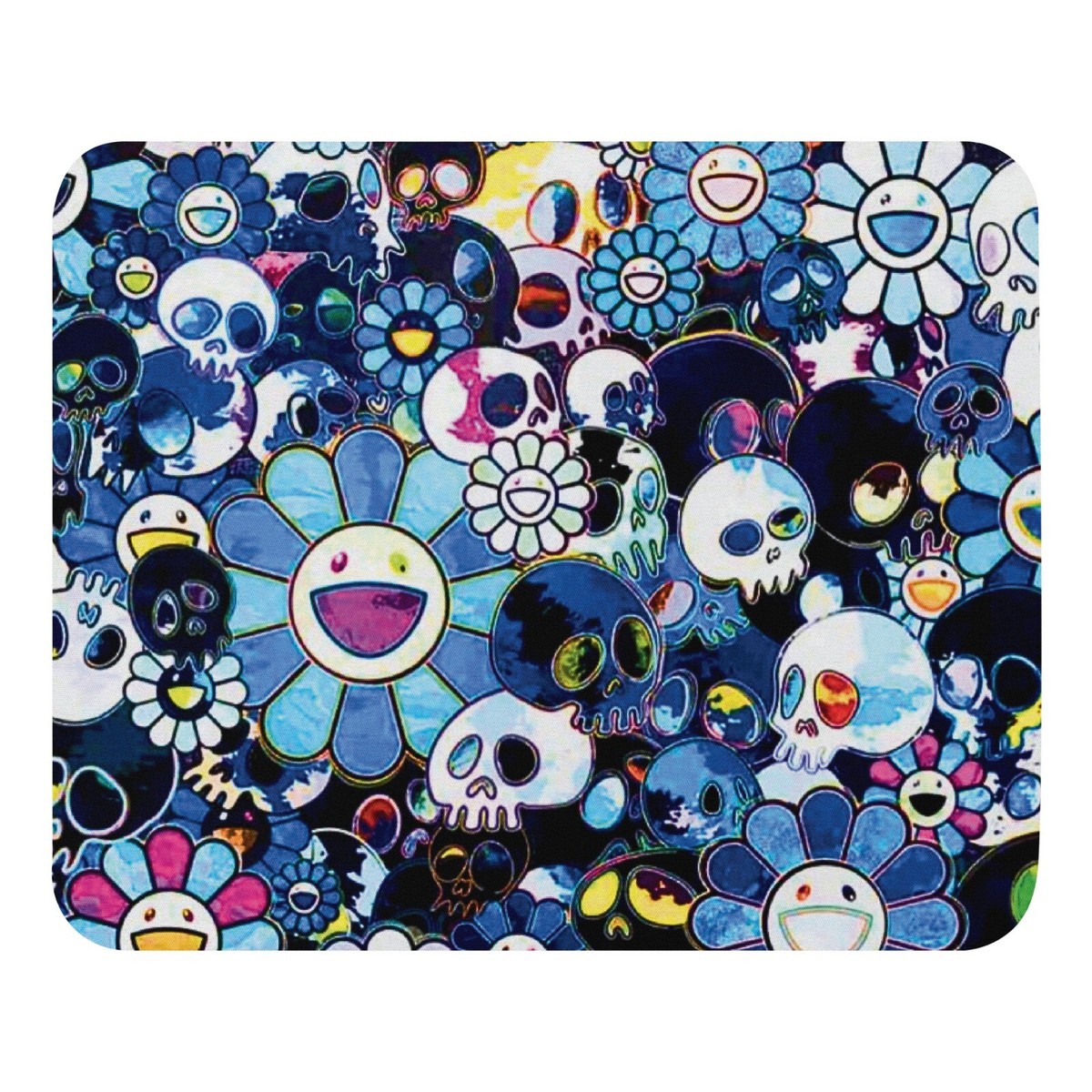 faze clan takashi murakami mouse pad L 青 FaZe x Murakami Mousepad Blue | eBay